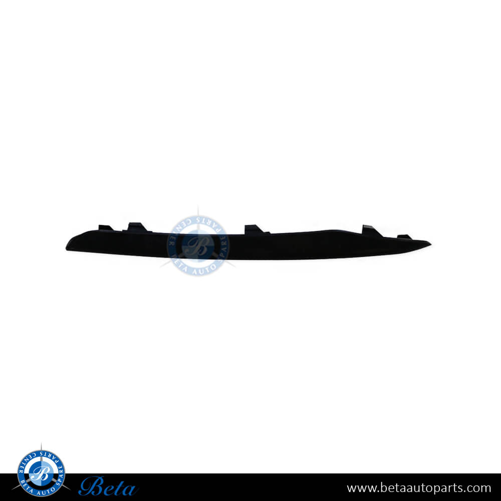 Left Side Fog Lamp Cover Lower Strip for Porsche Panamera 2014-2016 models, Part Number 97050557503 Left Side Fog Lamp Cover Lower Strip for Porsche Panamera 2014-2016 models, Part Number 97050557503